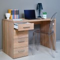Bureautafel kantoor 4 lades modern design hout KimDesk Aanbieding