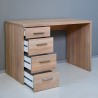 Bureautafel kantoor 4 lades modern design hout KimDesk Model