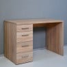 Bureautafel kantoor 4 lades modern design hout KimDesk Karakteristieken