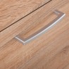 Ruimtebesparende smalle schoenenkast 5 deuren 15 paar schoenen hout KimShoe 5SS Kortingen