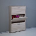 Moderne schoenenkast design met 3 deuren voor 9 paar schoenen KimShoe 3OP Aanbieding