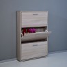 Moderne schoenenkast design met 3 deuren voor 9 paar schoenen KimShoe 3OP Aanbieding