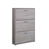 Moderne schoenenkast design met 3 deuren voor 9 paar schoenen KimShoe 3OP Aanbod