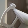 Moderne schoenenkast design met 3 deuren voor 9 paar schoenen KimShoe 3OP Catalogus