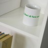Wit design kantoorboekenkast met 5 verstelbare planken Kbook 5WS Catalogus