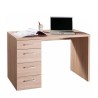 Bureautafel kantoor 4 lades modern design hout KimDesk Aanbod