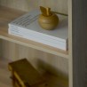Boekenkast hout 5 vakken verstelbare planken kantoor woonkamer Kbook 5SS Voorraad