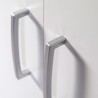 Moderne witte multifunctionele kast met 5 vakken voor woonkamer KimSpace 5WS Kortingen