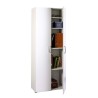 Moderne witte multifunctionele kast met 5 vakken voor woonkamer KimSpace 5WS Korting