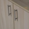 Moderne houten multifunctionele kast voor woonkamer/kantoor 2 vakken KimSpace 2OP Kortingen