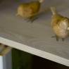 Moderne houten multifunctionele kast voor woonkamer/kantoor 2 vakken KimSpace 2OP Korting