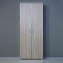 2-deurs multifunctionele kast met 6 vakken hout KimMopp 6OP Model
