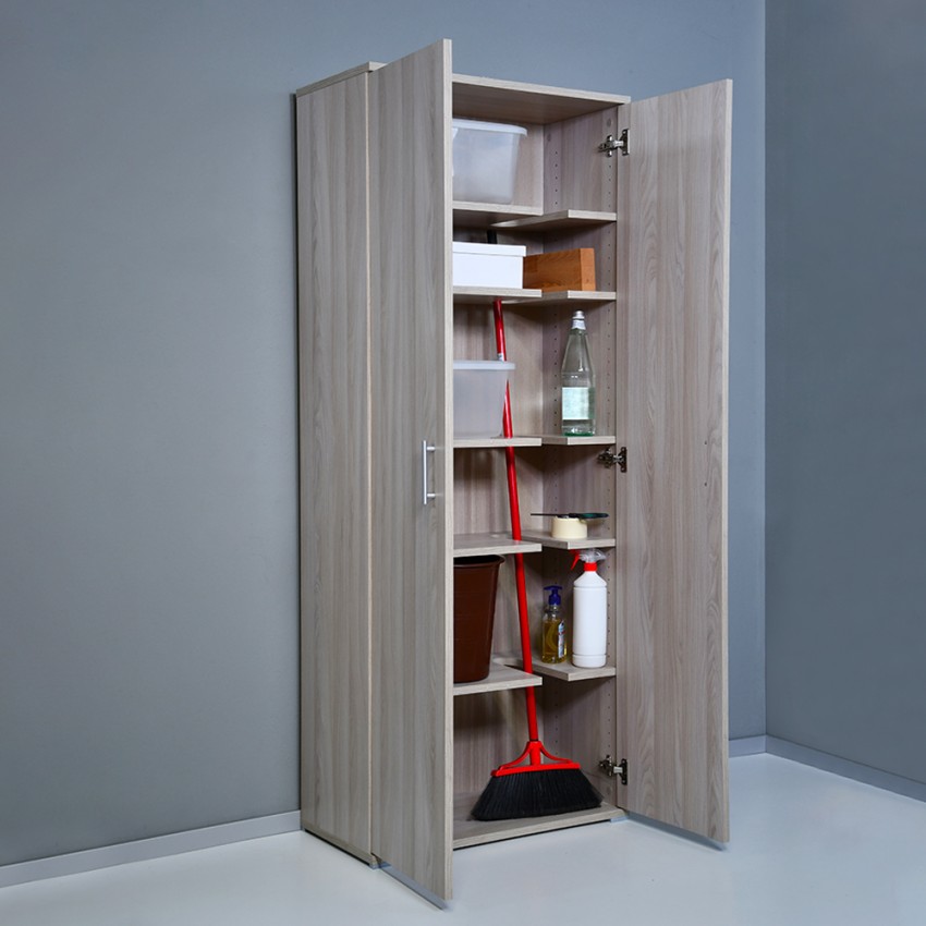 KimMopp 6OP houten multifunctionele kast met 2 deuren en 6 vakken Aanbieding KimMopp 6OP houten multifunctionele kast met 2 deuren en 6 vakken Aanbieding