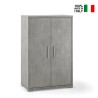 Moderne design buffetkast Lesly met 2 deuren en 3 vakken voor de woonkamer Catalogus