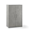 Moderne design buffetkast Lesly met 2 deuren en 3 vakken voor de woonkamer 