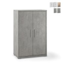 Moderne design buffetkast Lesly met 2 deuren en 3 vakken voor de woonkamer Verkoop