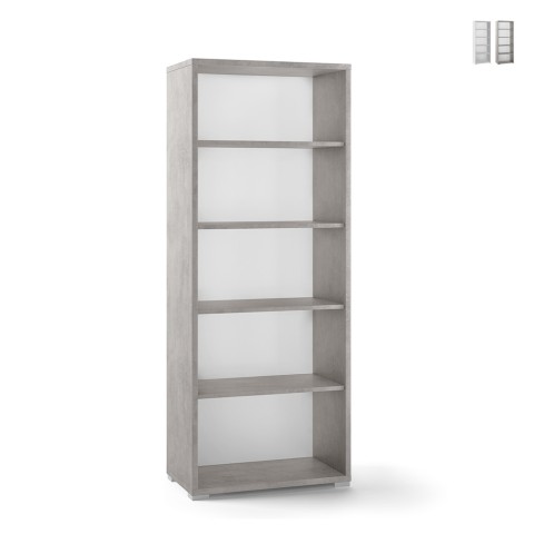 Moderne open boekenkast met 5 vakken Egua Aanbieding