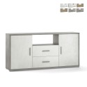 Moderne dressoir Selena met 2 deuren en 2 lades voor keuken en woonkamer Kortingen