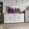 Moderne dressoir 2 deuren 4 laden buffetkast woonkamer Cleore Kosten