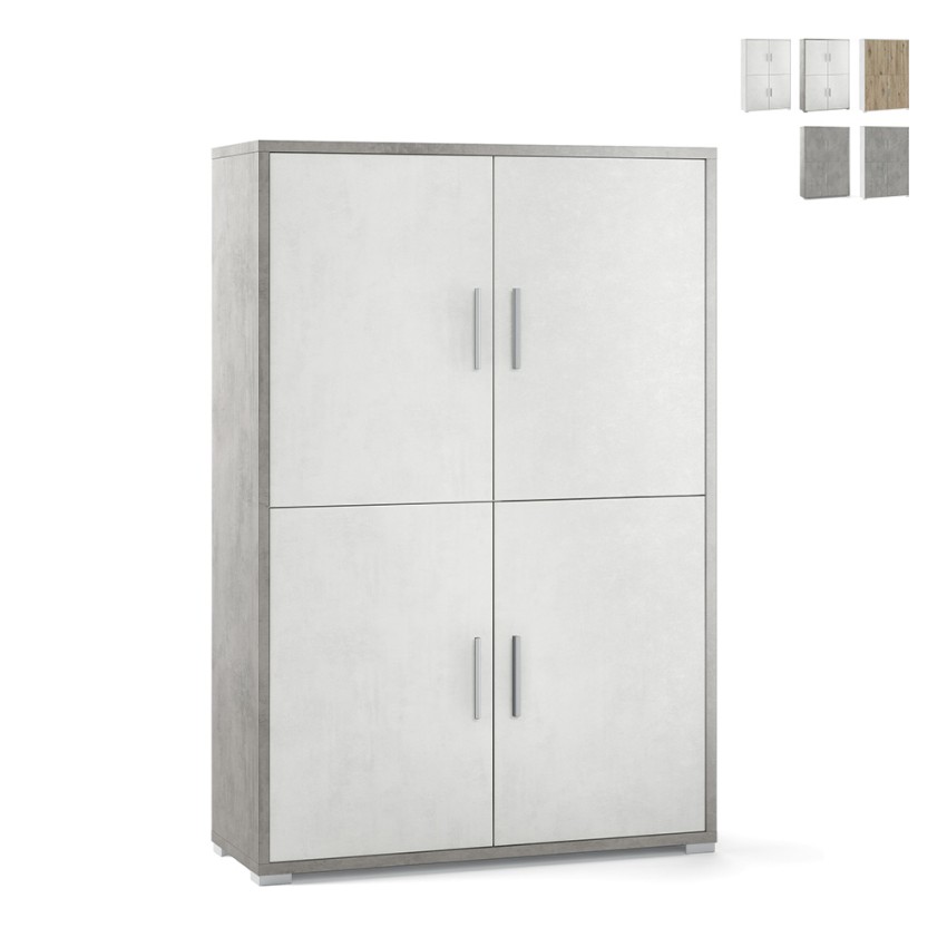 Moderne buffetkast met 4 deuren Aimée voor woonkameropslag Aanbieding Moderne buffetkast met 4 deuren Aimée voor woonkameropslag Aanbieding