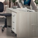 Bureaukast 3 laden sleutel wielen modern kantoor design Cour Karakteristieken