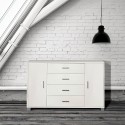 Dressoir Talia met 2 deuren en 4 laden, TV-meubel voor woonkamer en buffet 
