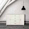 Dressoir Talia met 2 deuren en 4 laden, TV-meubel voor woonkamer en buffet 