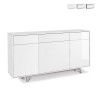 Moderne keuken dressoir met 3 deuren en 3 laden Valdi Aanbieding