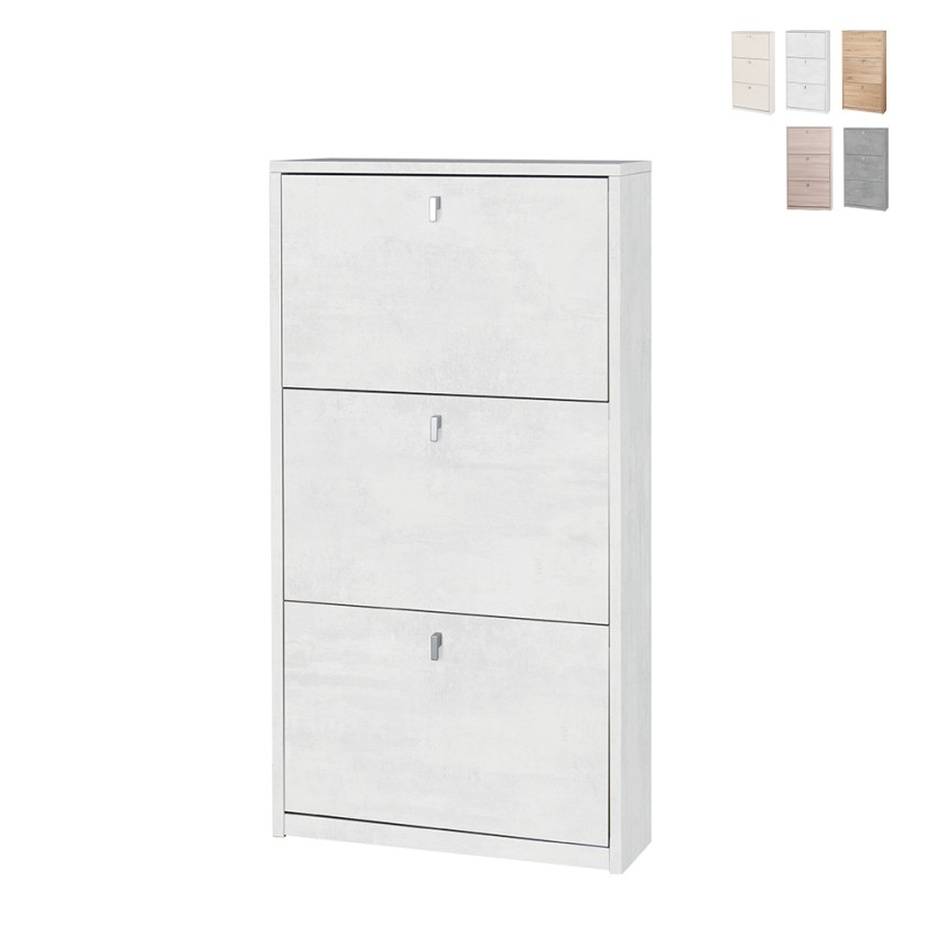 Slimme schoenenkast met 3 deuren, ruimte voor 7 paar schoenen, modern design Kopen Kortingen Slimme schoenenkast met 3 deuren, ruimte voor 7 paar schoenen, modern design Kopen Kortingen