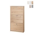 Slimme schoenenkast met 3 deuren, ruimte voor 7 paar schoenen, modern design Kopen Aanbieding