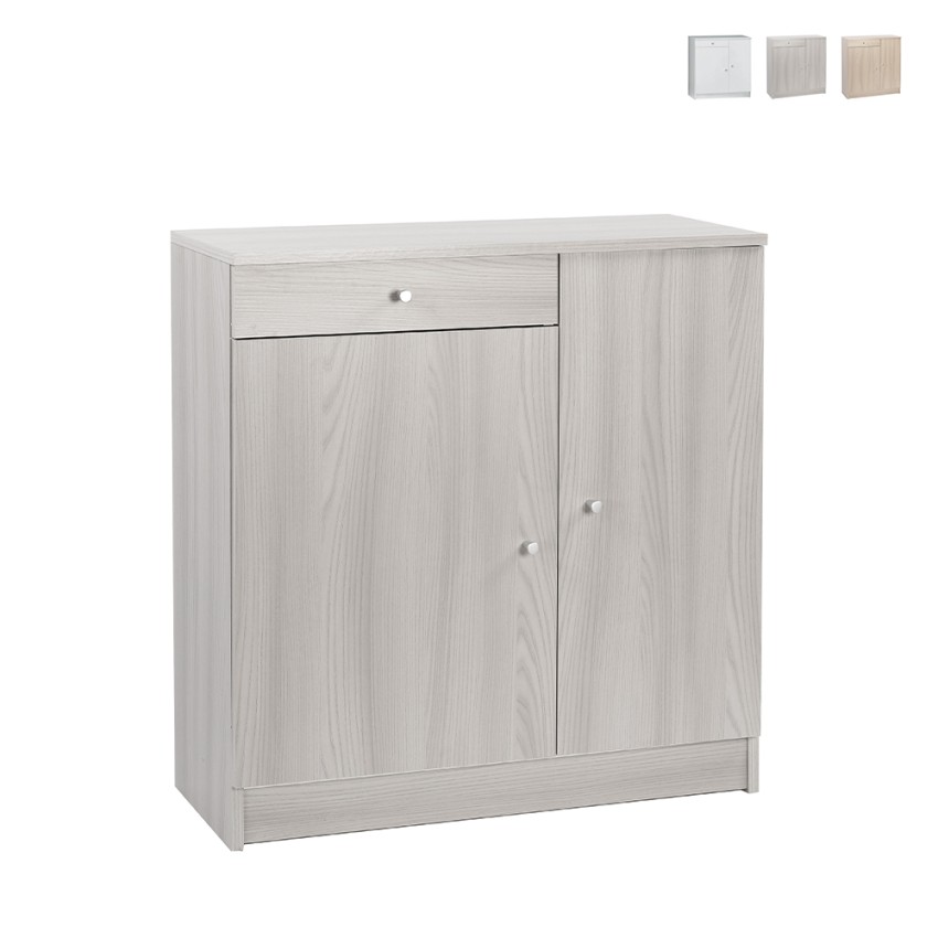 Multifunctioneel opbergmeubel woonkamer kantoor 2 deuren 4 vakken lade Kyn Aanbieding Multifunctioneel opbergmeubel woonkamer kantoor 2 deuren 4 vakken lade Kyn Aanbieding