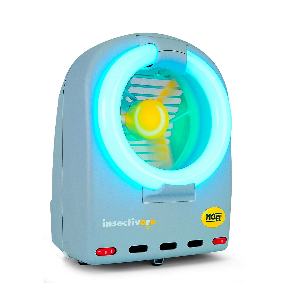 Insectenverjager met Aspiratie Muggen Binnen Buiten Insectivoro Grijs Germicide