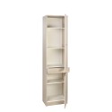 Half Multifunctionele Kast met 2 Deuren, 3 Legplanken en Lade Keuze