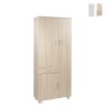 Multifunctionele kledingkast Vigo met 3 deuren, 6 legplanken en lade Aanbieding