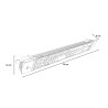 Infrarood Verwarming Binnen Buiten Afstandsbediening Schuko Stekker Iris 1200W 