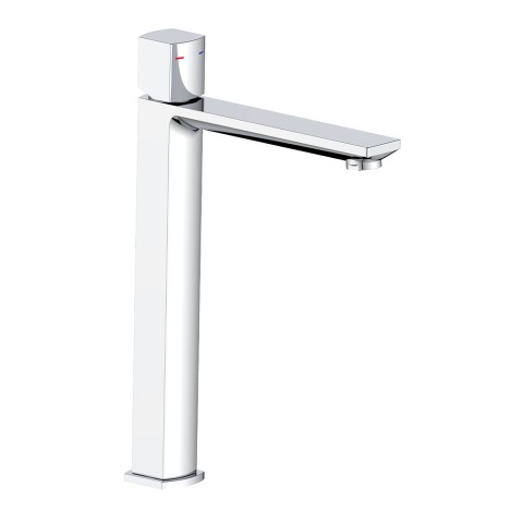 Hoge wastafelmengkraan, modern design, chroom, Domus Aanbieding