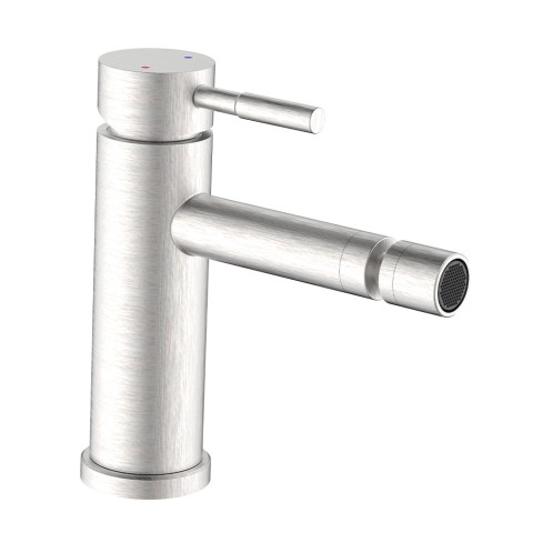 Bidetkraan in geborsteld staal modern design Antea Aanbieding