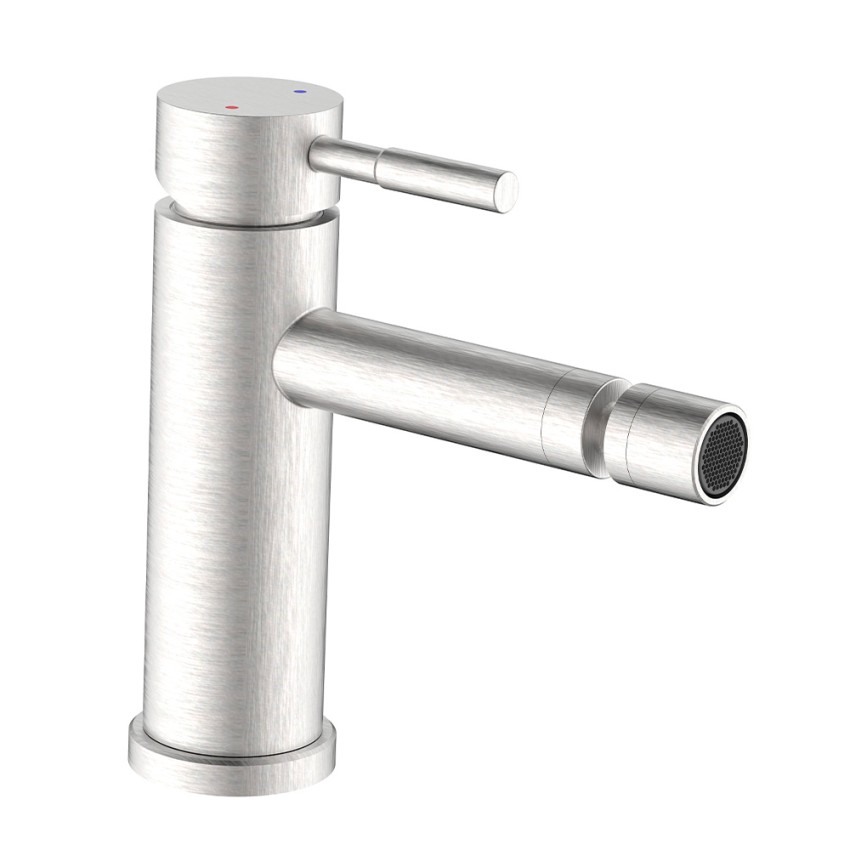 Bidetkraan in geborsteld staal modern design Antea Aanbieding Bidetkraan in geborsteld staal modern design Antea Aanbieding