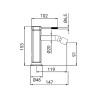 Moderne Design Bidetkraan Riviera Verkoop