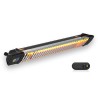 Infrarood Verwarming Binnen Buiten Afstandsbediening Schuko Stekker Iris 1800W Kortingen
