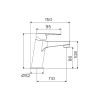 Moderne Design Kraan voor Keuken en Badkamer Hellis Aanbod