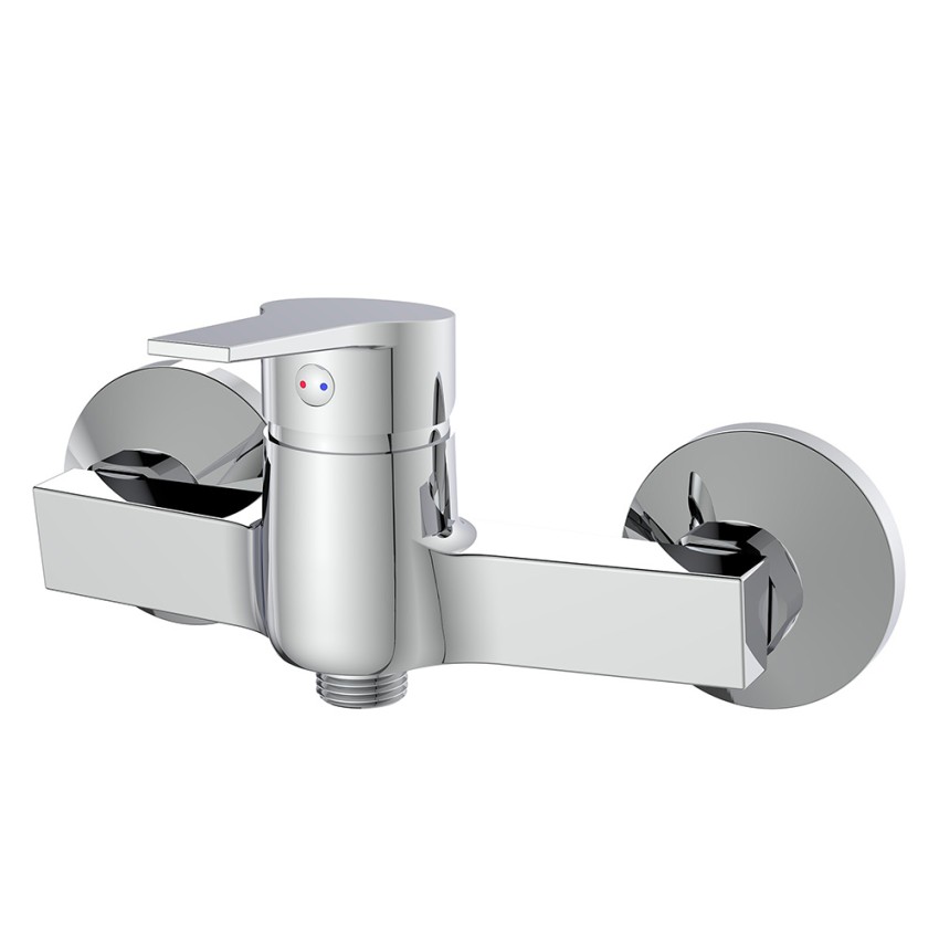 Moderne design buitendouchekraan met enkelhandige bediening Hellis Aanbieding Moderne design buitendouchekraan met enkelhandige bediening Hellis Aanbieding