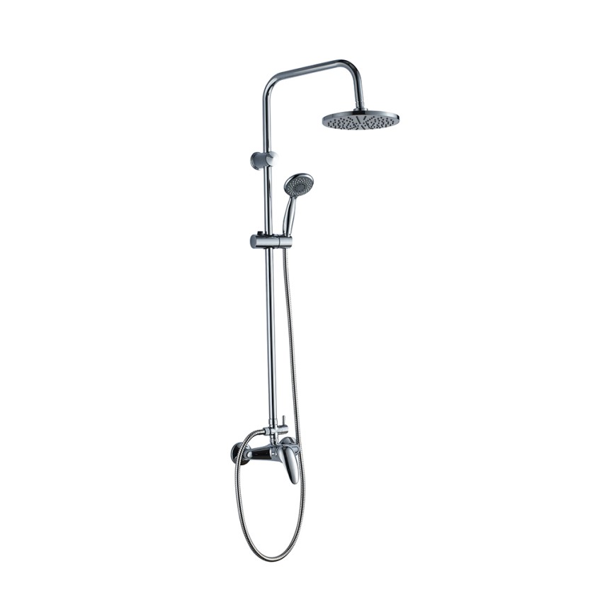 Doucheset chroom staal regendouche handdouche mengkraan Caracas Aanbieding Doucheset chroom staal regendouche handdouche mengkraan Caracas Aanbieding