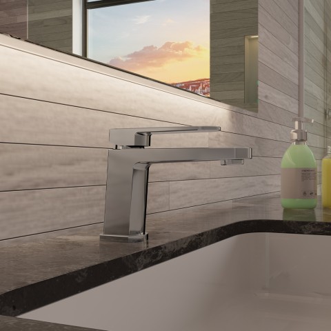 Chromen mengkraan voor wastafel badkamer keuken Eden Aanbieding