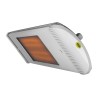 Infrarood Verwarming voor Binnen en Buiten Dimbaar met Afstandsbediening Aaren White D Model