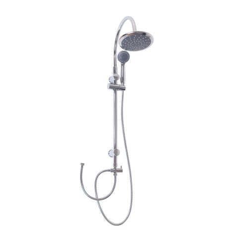 Moderne douchekolom met regendouche Ø 20cm en 5-functie handdouche Gru Aanbieding