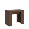 Uitschuifbare designtafel 90x48-308cm eettafel hout Basic Noix Aanbod