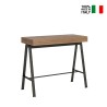 Uitschuifbare consoletafel 90x40-196cm houten tafel Banco Small Oak Verkoop