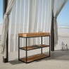 Uitschuifbare consoletafel 90x40-290cm indoor-outdoor tafel Camelia Fir Korting