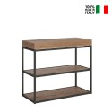 Uitschuifbare consoletafel hout 90x40-196cm Plano Small Premium Oak Verkoop